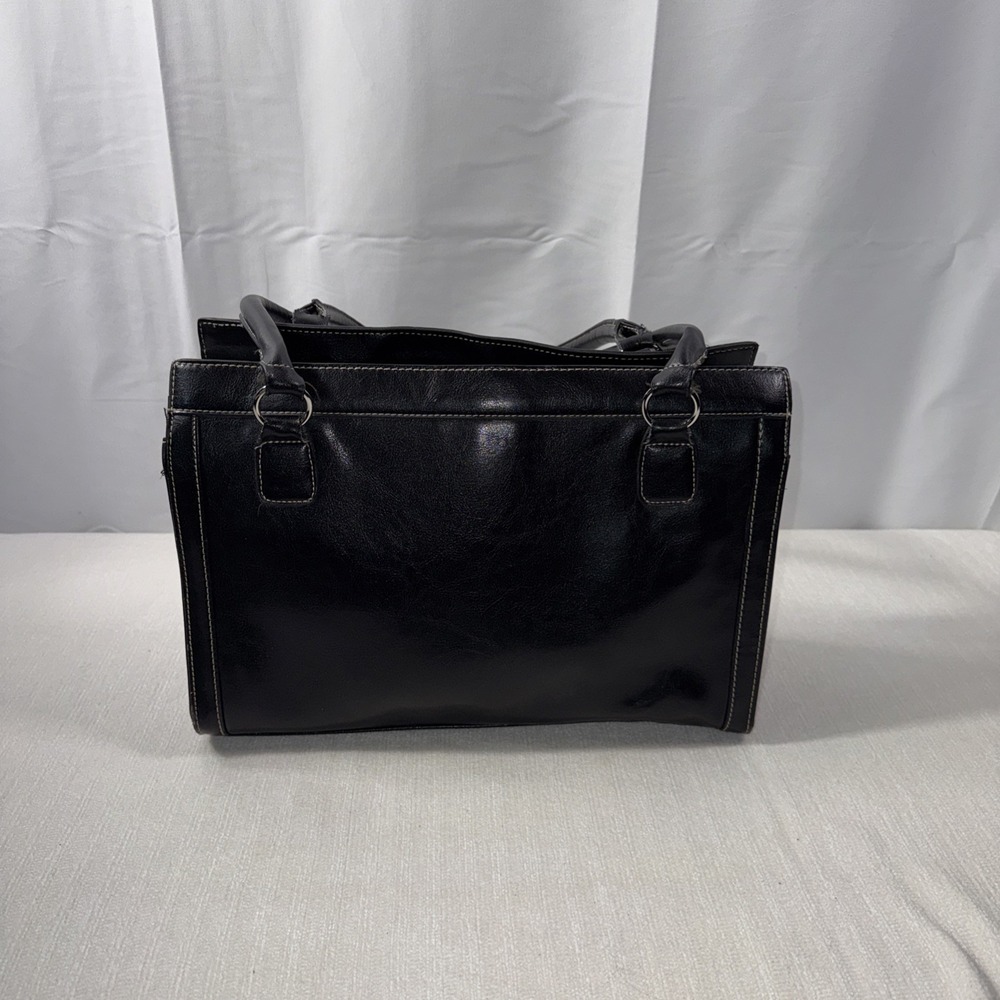 Mundi Black Shoulder Tote